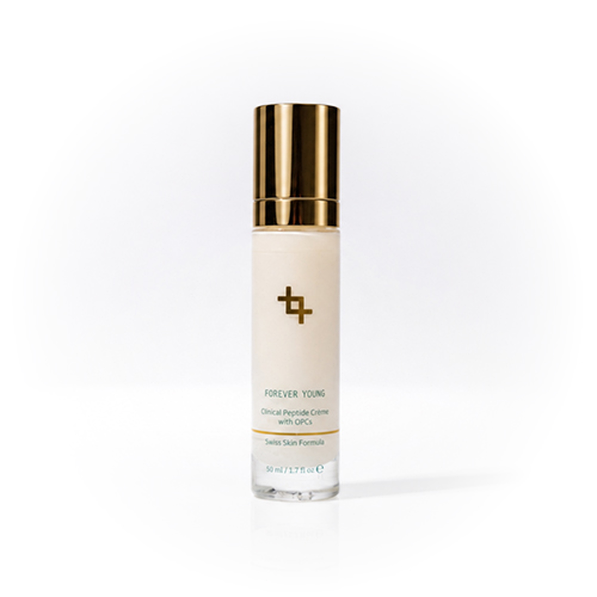 Envase de Forever Young Clinical Peptide Crème with OPC