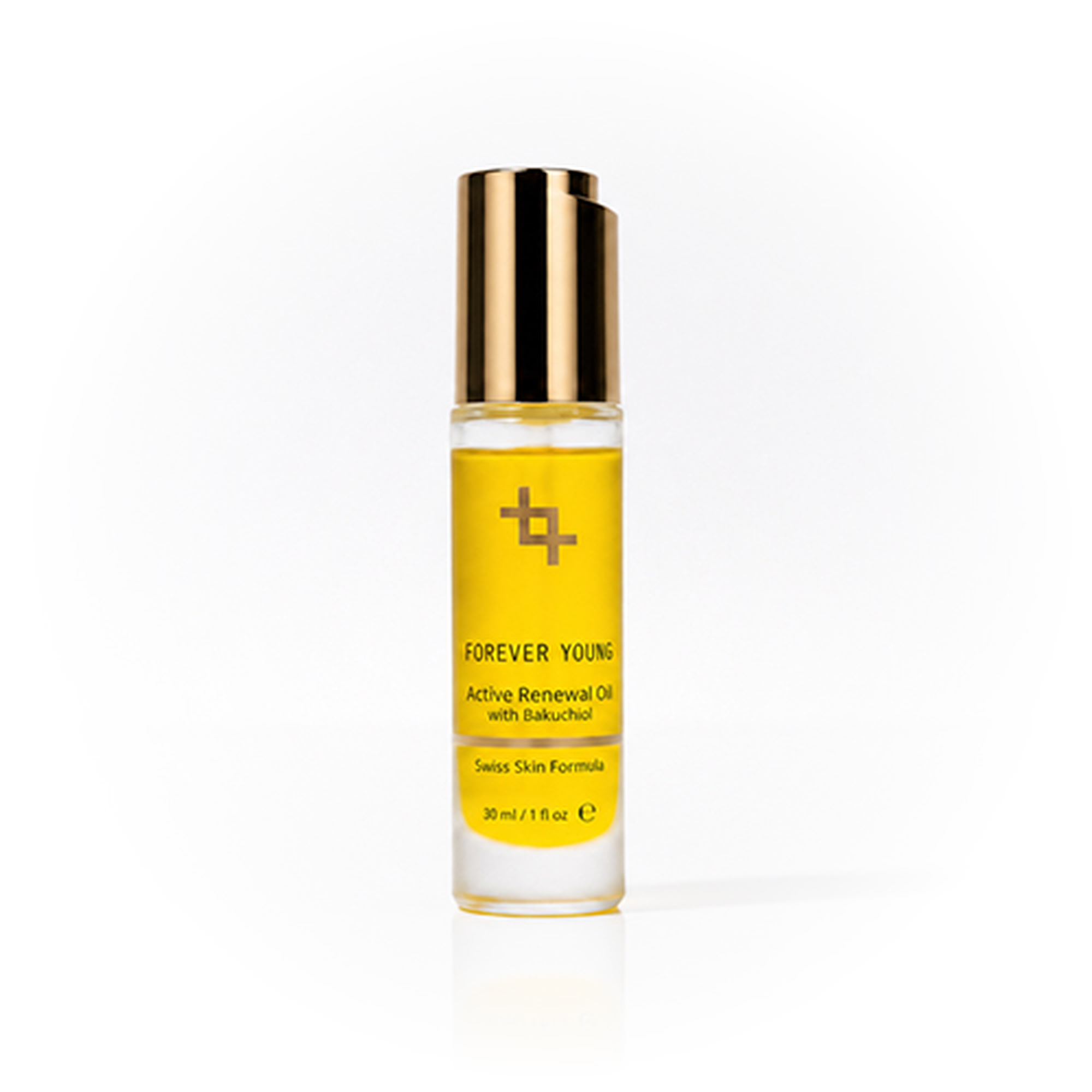 Envase de Forever Young Active Renewal Oil with Bakuchiol